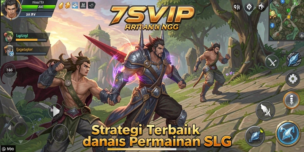 Screenshot gameplay <strong>7SVIP</strong> menunjukkan pertempuran strategis yang mendebarkan.