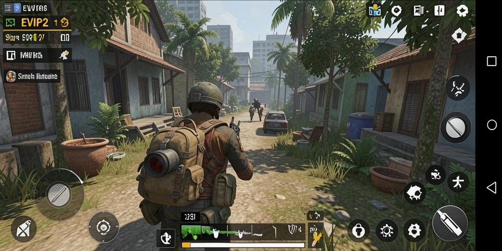 Tampilan gameplay EVIP2 yang mendalam dalam simulasi kehidupan.