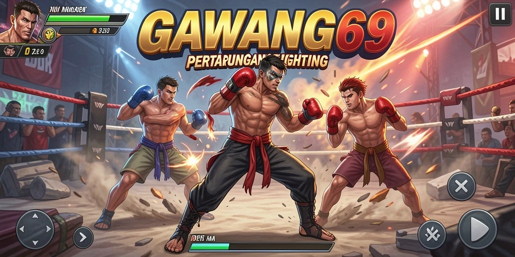 Tampilan gameplay GAWANG69 yang mendebarkan dan penuh aksi.