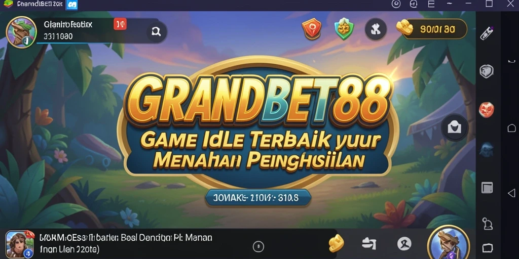 Screenshot gameplay GRANDBET88 yang menunjukkan mekanisme Idle yang menarik.