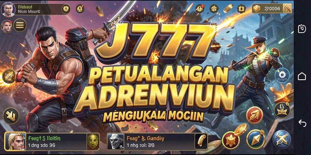 Tangkapan layar dari gameplay JT777 yang penuh aksi dan tantangan.