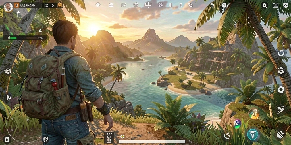 Gameplay seru di dunia terbuka KAGANDAN yang menakjubkan.