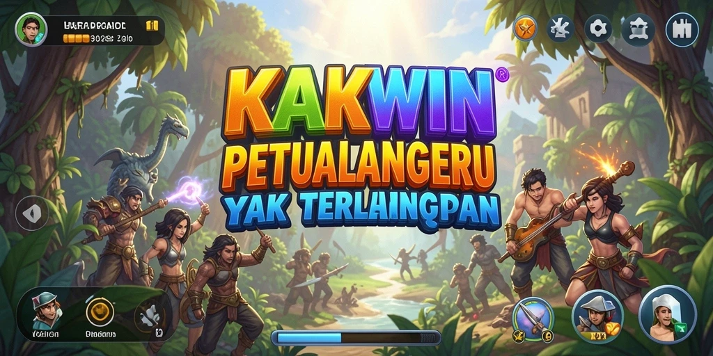 Gameplay KAKWIN yang menantang dan penuh warna.