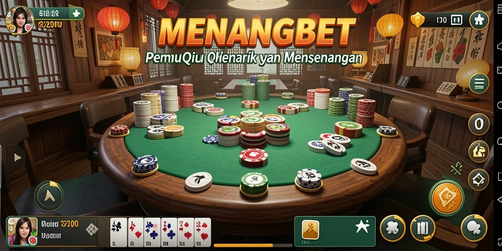 Tampilan gameplay QiuQiu yang mendebarkan di MENANGBET.