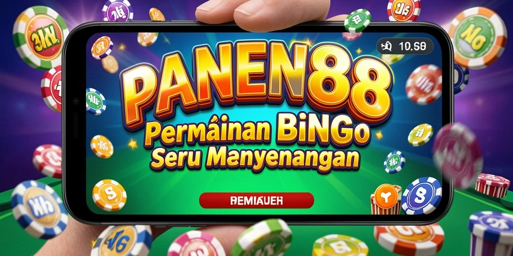 Tampilan menarik dari permainan Bingo di PANEN88.