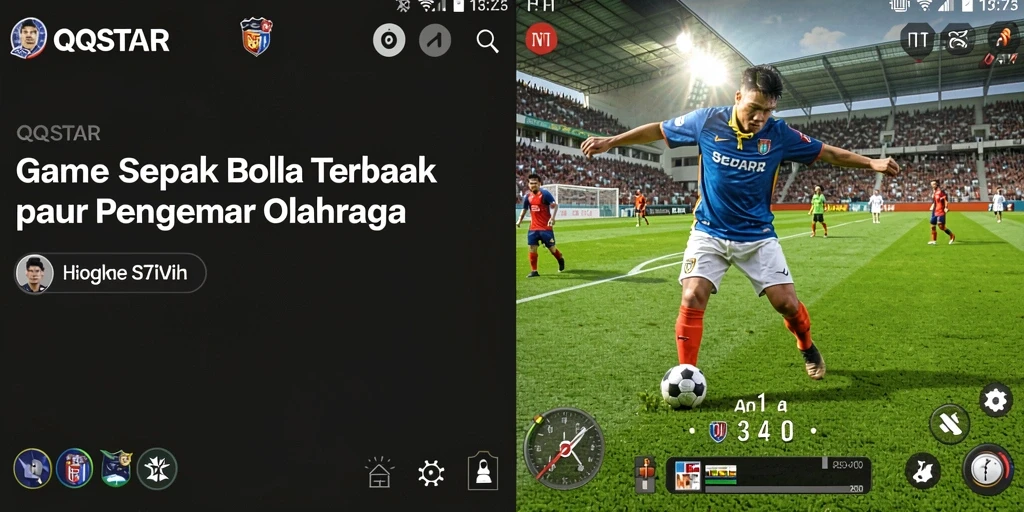 Tampilan gameplay yang realistis dan mendebarkan di QQSTAR.