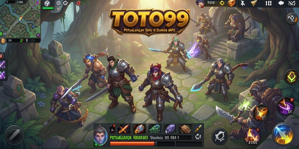 Tampilan gameplay TOTO99 dengan aksi mendebarkan di dunia fantasi.