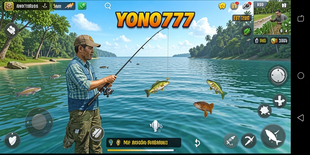 Tangkapan ikan yang megah dalam YONO777.